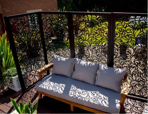 Laser cut garden screens, great in any design. Decori garden screens that ooze glamour