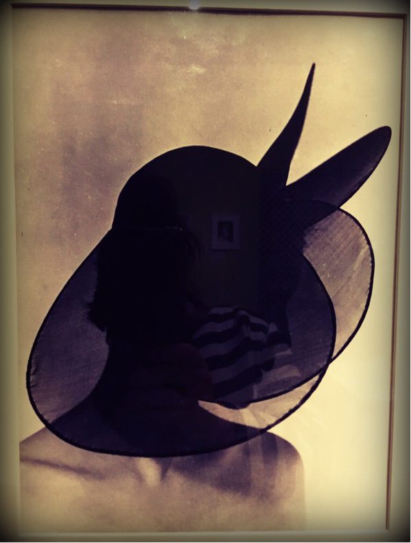 wonderful transparent hat by madame Paulette