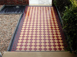 Victorian Tiled Pathway