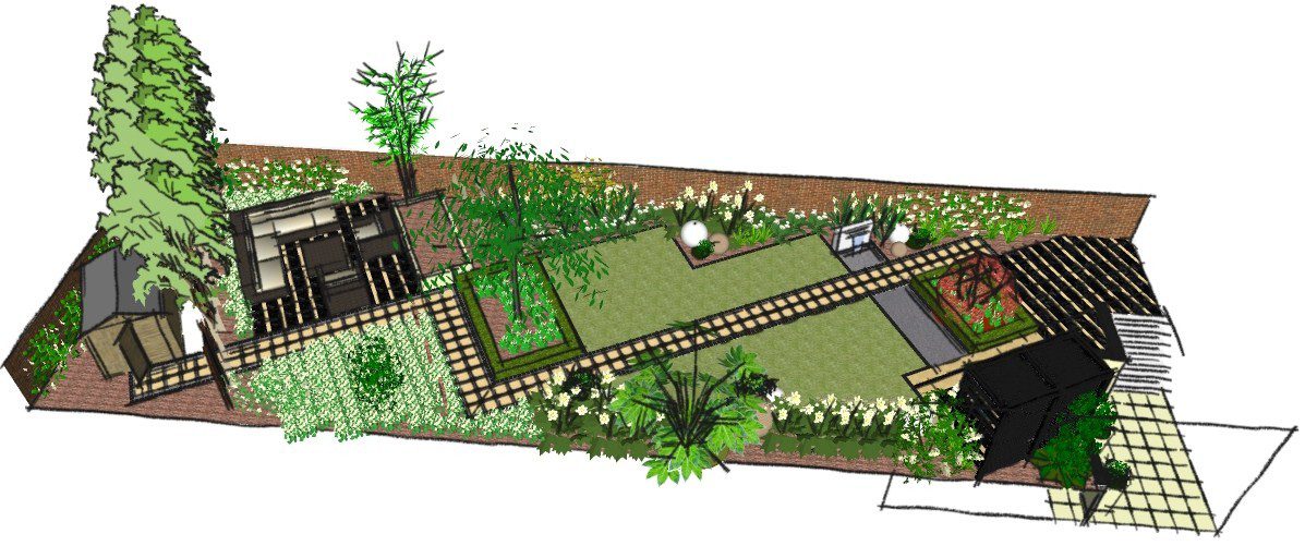 Japanese Garden Design London : Oriental influence in 