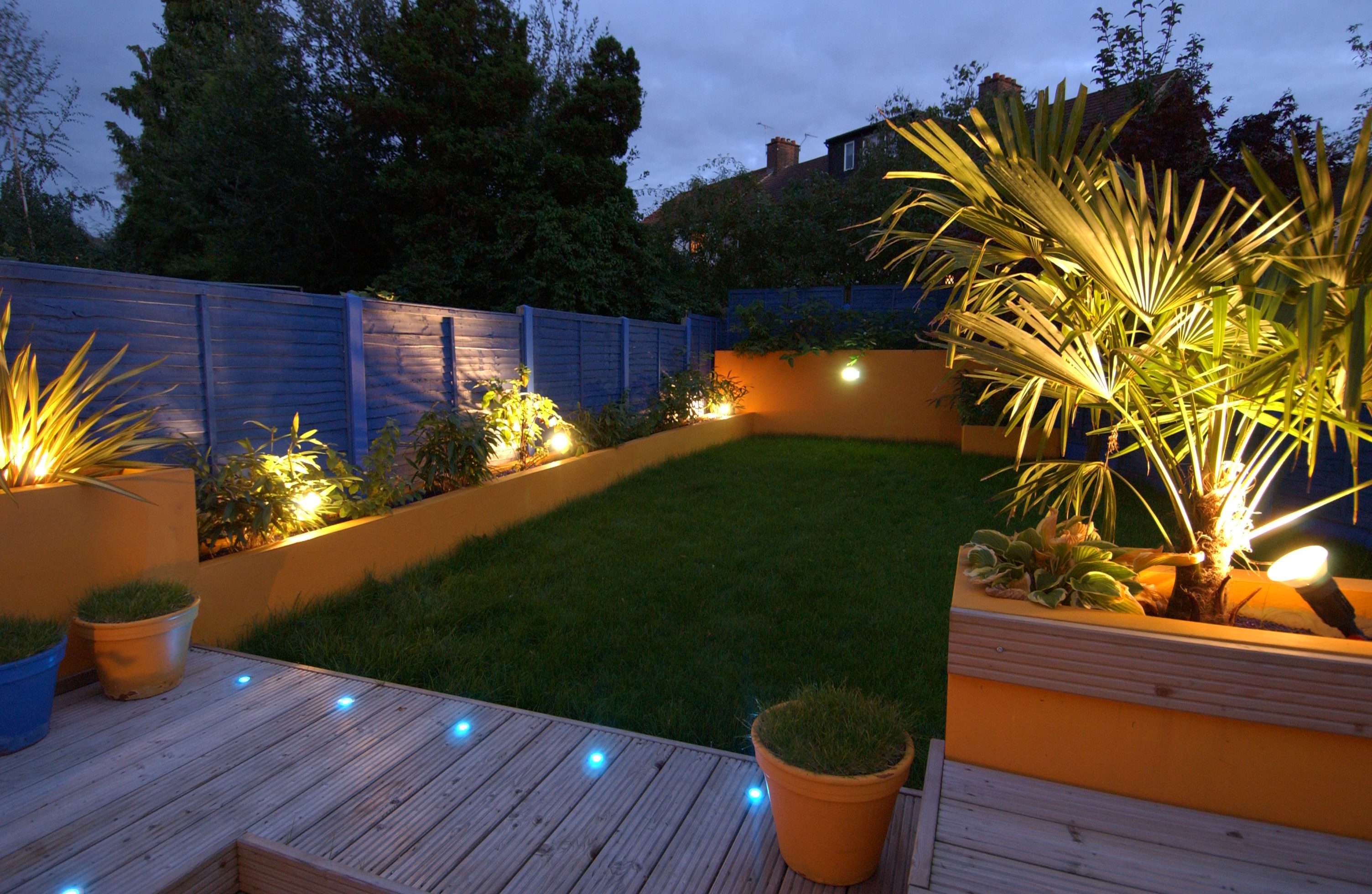 How to install lighting in the garden. Earth Designs