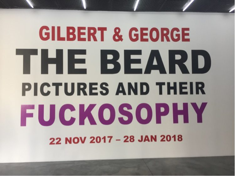 East London landscaping and British artists Gilbert and George