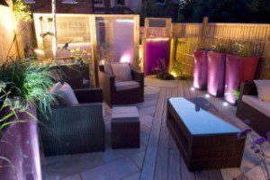 Rattan three piece suite for family garden in Essex